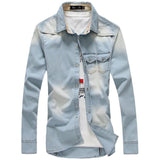 Fitted Jean Shirt (Many Colors)